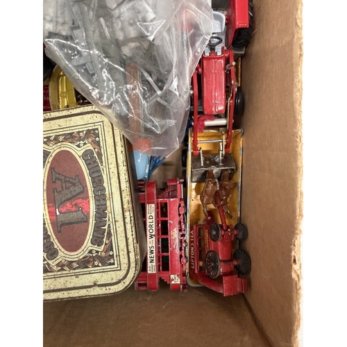 773 - A box of playworn Diecast including Matchbox