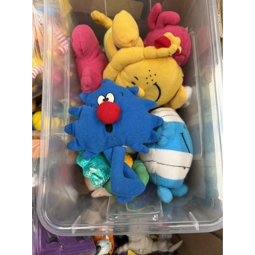 788 - A large box of vintage McDonalds toys