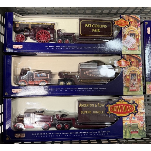 808 - A quantity of Limited Edition Lledo Days Gone Showmans Collection vehicles