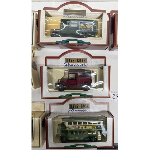 835 - A quantity of boxed Lledo Days Gone models & boxed Ringtons promotional models