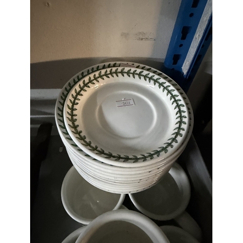 1761 - A quantity of Portmeirion Botanic Garden teacups & saucers