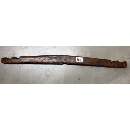 1899 - A vintage / antique wooden yoke