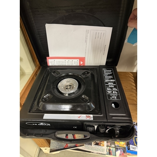 1985 - A Portable Hi Gear gas stove