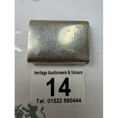 Lot 14        
