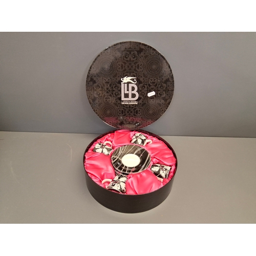 24 - Royal Worcester coffee set designed by Lawrence Llewelyn Bowen 2006. Bread new not been used.