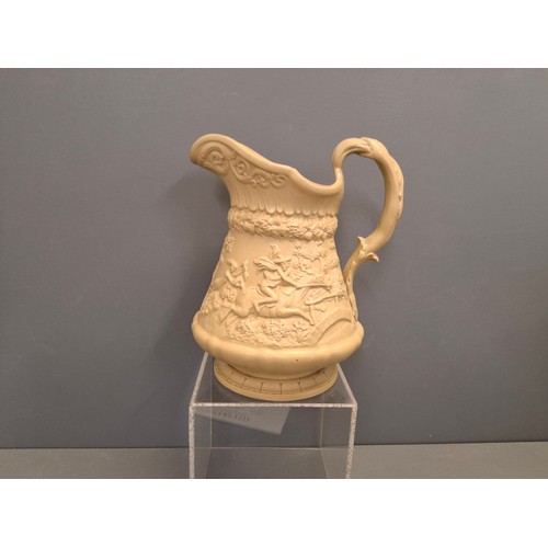 32 - A William ridgeway Tam o shanter jug
18cm in height