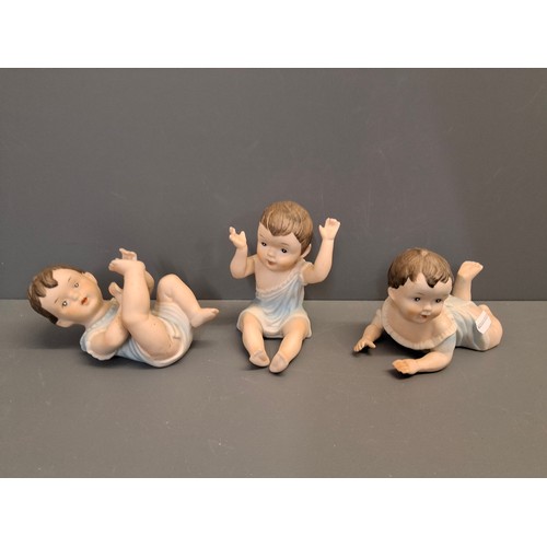 40 - Three Alfretto for alfaro of London piano babies