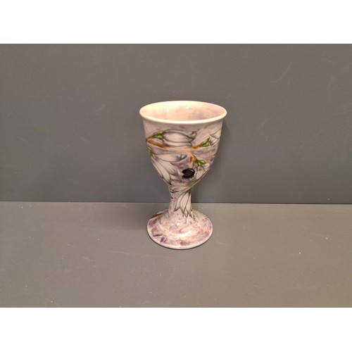 57 - Cobridge stoneware millenium chalice.
Made for the Cobridge collection club members in 1999
Height 1... 