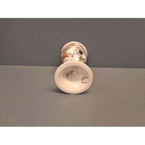 57 - Cobridge stoneware millenium chalice.
Made for the Cobridge collection club members in 1999
Height 1... 