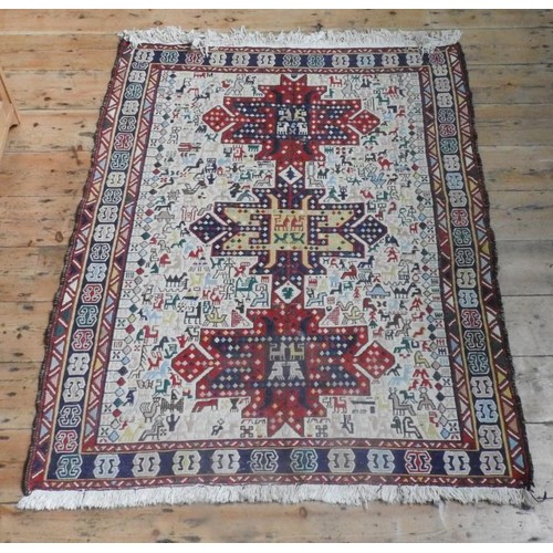 90 - KILIM RUG153 X 118 CM