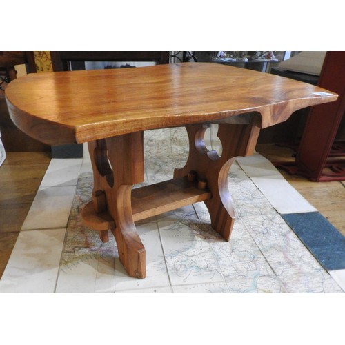 73 - ENGLISH ELM SIDE TABLE