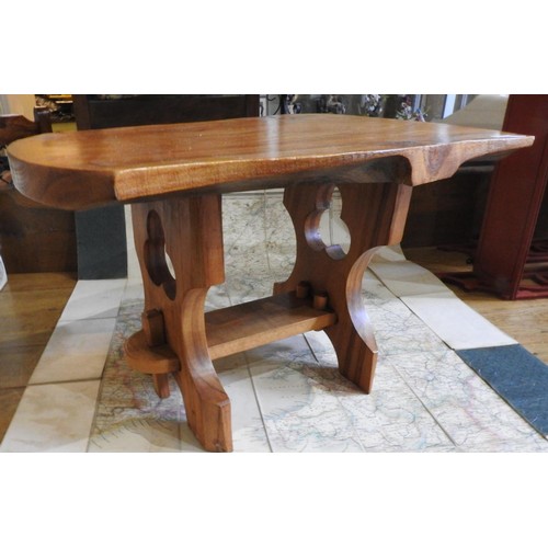 73 - ENGLISH ELM SIDE TABLE