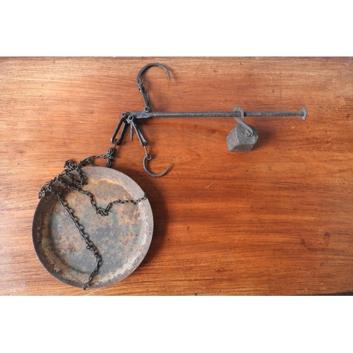 118 - LATE 18th/EARLY 19th CENTURY KITCHEN SCALES