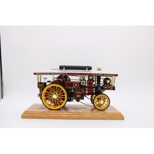 402 - A BURRELL SCENIC SHOWMAN'S ENGINE, 1/24 SCALE BY MIDSUMMER MODELS, in the livery of 'William V, Will... 