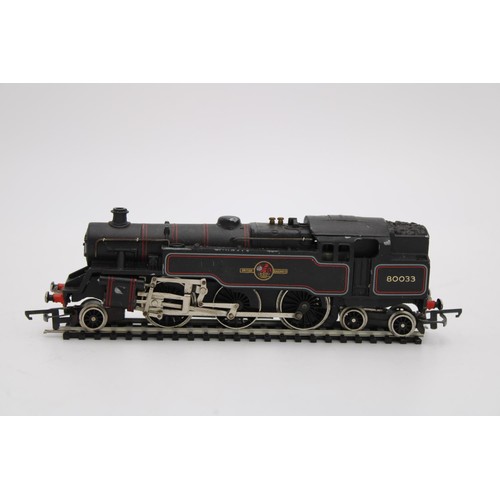 426 - A B.R NO.80033 RIDDLES STANDARD 4MT TANK LOCO, in 00 scale by Wrenn, some scratches, average conditi... 