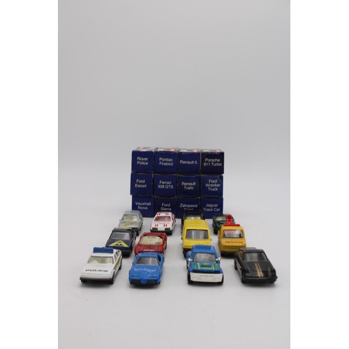 433 - TWELVE CORGI 4mm DIE-CAST BOXED MODEL CARS