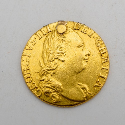 498 - A GEORGIAN GOLD GUINEA, DATED 1784