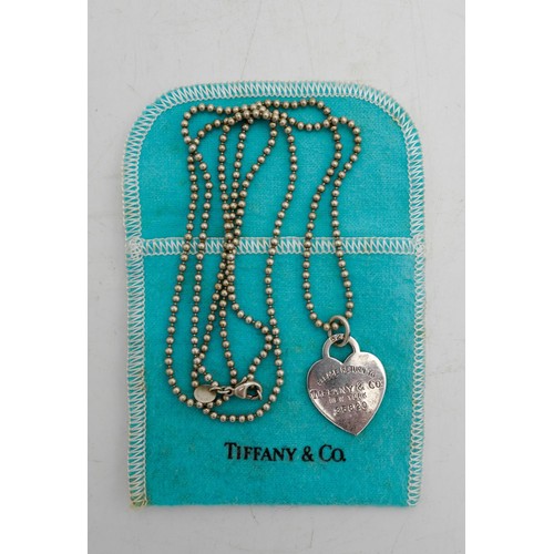 530 - Tiffany silver necklace