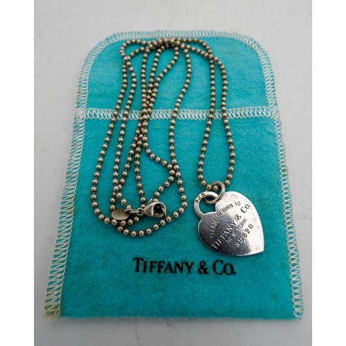 530 - Tiffany silver necklace