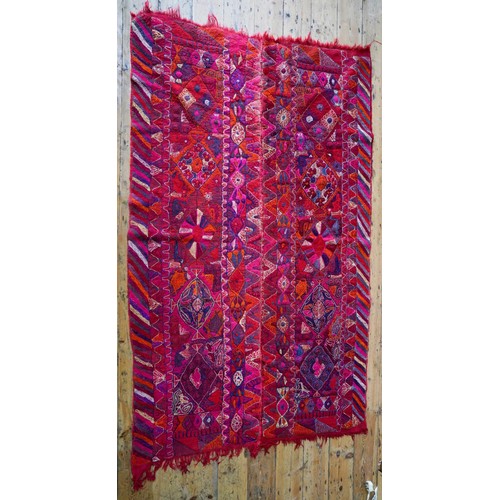 95 - 3 Afghan rugs252 x 156 cm247 x 143 cm231 x 151 cm