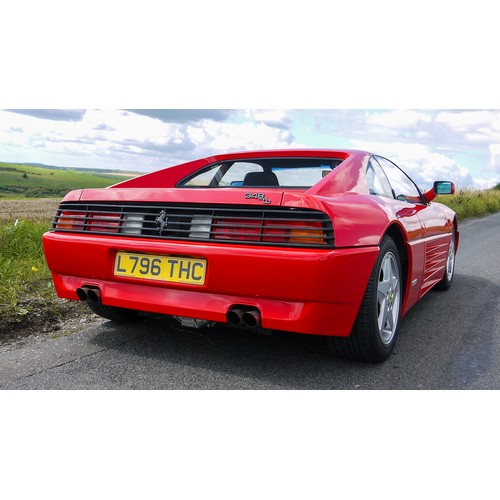 217 - 1993 FERRARI 348 TRANSVERSALE BERLINETTARegistration Number: L796THCChassis Number: ZFFJA35B00009642... 