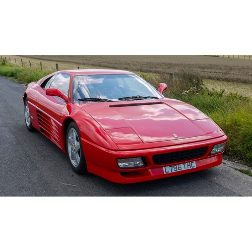 217 - 1993 FERRARI 348 TRANSVERSALE BERLINETTARegistration Number: L796THCChassis Number: ZFFJA35B00009642... 