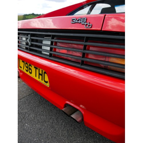 217 - 1993 FERRARI 348 TRANSVERSALE BERLINETTARegistration Number: L796THCChassis Number: ZFFJA35B00009642... 