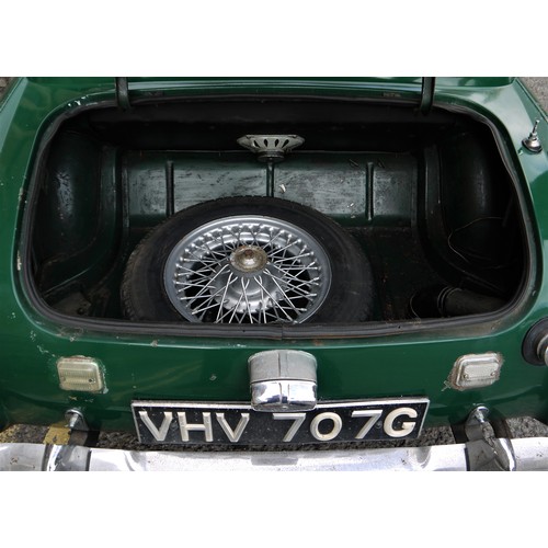 206 - 1968 MG MIDGET MARK IIIRegistration Number: VHV 707GChassis Number: G-AN4/67396-GRecorded Mileage: 6... 