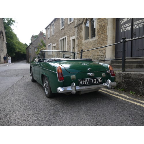 206 - 1968 MG MIDGET MARK IIIRegistration Number: VHV 707GChassis Number: G-AN4/67396-GRecorded Mileage: 6... 