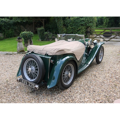 225 - 1949 MG TC “MIDGET”Registration Number: XVV 276Chassis number: TC 7712Recorded Mileage: 40,700Detail... 