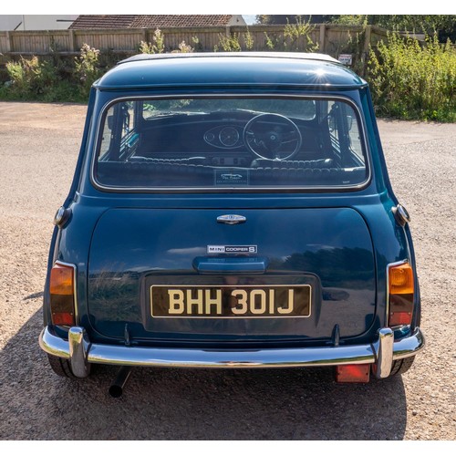 234 - 1971 MINI COOPER ‘S’ MARK IIIRegistration Number: BHH 301JChassis Number: XAD1412858ARecorded Mileag... 