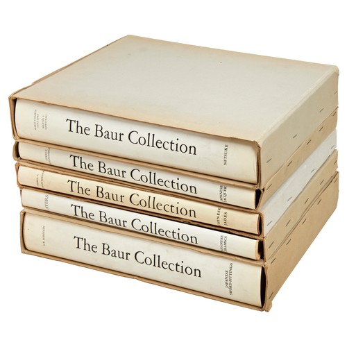 251 - THE BAUR COLLECTION, 5 VOLUMEScomprising Netsuke by Marie-Therese Coullery & Martin S. Newstead;... 