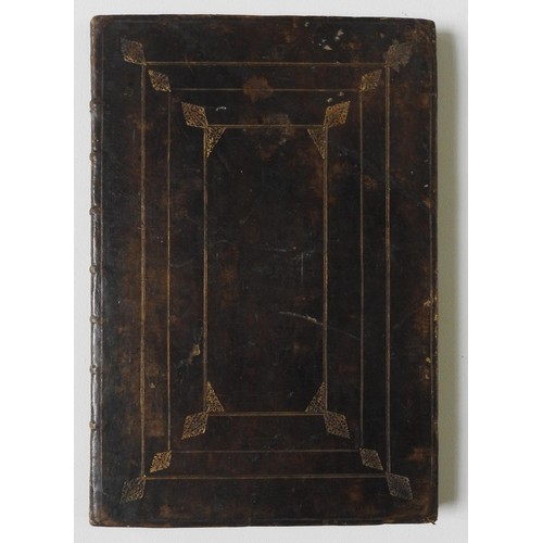 412 - A 1638 LEATHER BOUND BOOK OF COMMON PRAYER, printed by Thomas Buck and Roger Daniel, printers to the... 