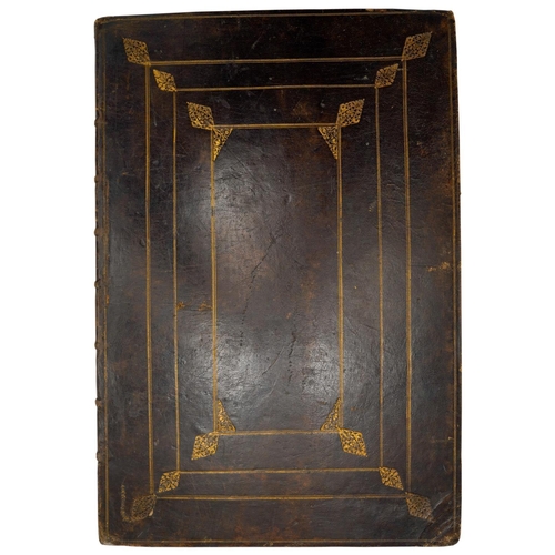 412 - A 1638 LEATHER BOUND BOOK OF COMMON PRAYER, printed by Thomas Buck and Roger Daniel, printers to the... 