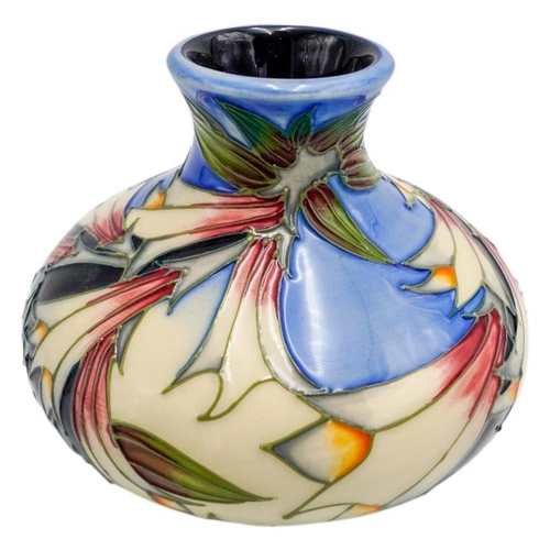 219 - TWO MODERN MOORCROFT VASESby Philip Gibson dated 2004 and Emma Bossons dated 2005, limited edition 1... 