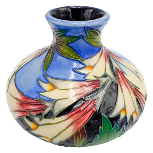 219 - TWO MODERN MOORCROFT VASESby Philip Gibson dated 2004 and Emma Bossons dated 2005, limited edition 1... 