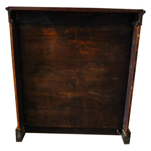 45 - FINE VICTORIAN BURR WALNUT AND CROSSBANDED PIER CABINETCIRCA 1880with gilt-metal mounts and marquetr... 