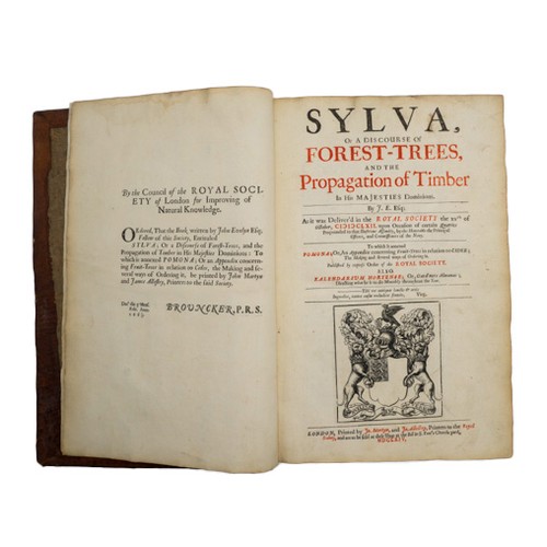 415 - SYLVA OR A DISCOURSE OF FOREST-TREES, AND THE TIMBERS PROPAGATION OF TIMBERS IN HIS MAJESTIES DOMINI... 