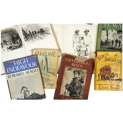 104 - COLLECTION OF NOVELS BY EDWARD SEAGO20TH CENTURYincluding some illustrated by Edward Seago (9)... 