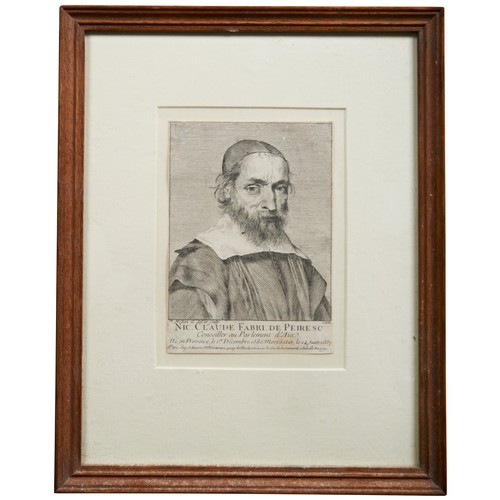 92 - CRISTOFANO RONCALLI IL POMERANCIO, portrait bust engraving printed by Ottavio Leoni, 1623 and Nicola... 