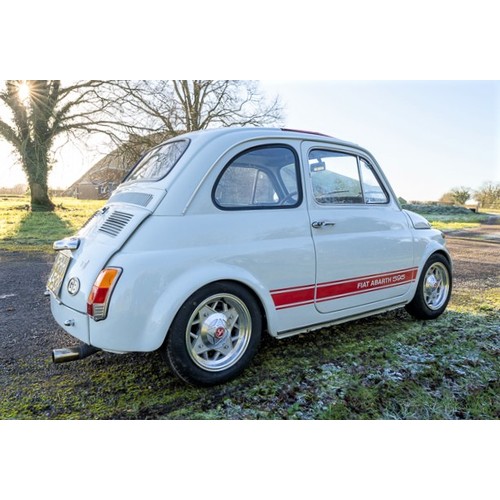 6 - 1972 Fiat 500 Abarth Tribute                                          Chassis Number: TBARegistratio... 