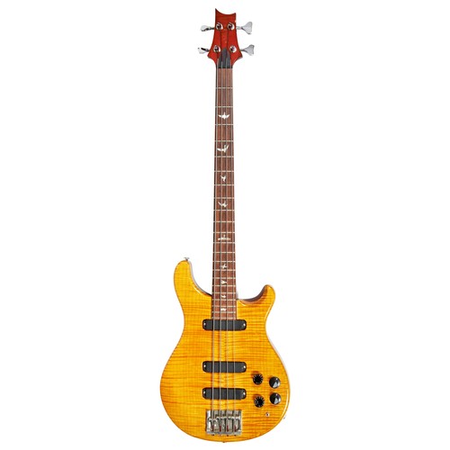 72 - A PAUL REED SMITH (PRS) ‘GOLDEN ERA’ ACTIVE SET NECK SIGNATURE MIKE OLDFIELD BASS GUITAR, 1989, NO 9... 