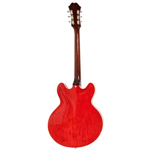 81 - AN EPIPHONE RIVIERA CHERRY E360TD, 1967, SERIAL NUMBER 897805109cm x 42cmJames’ love of Gibsons ulti... 