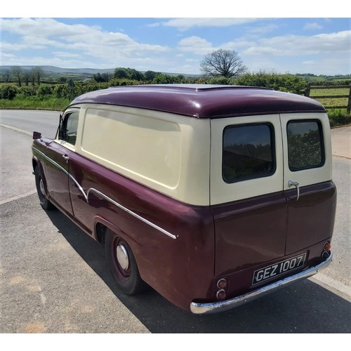 36 - 1968 AUSTIN A60 HALF TON VAN                       Registration Number: GEZ 1007Chassis Number: AHV6... 