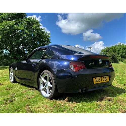 34 - 2007 BMW Z4 3.0SI COUPE                                Registration Number: GU57 GDZChassis Number: ... 