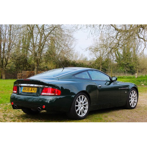 29A - 2005 Aston Martin Vanquish S Registration Number: RK55AYU                            Chassis Number:... 