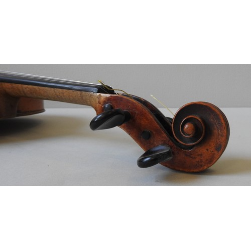 323 - A 19TH CENTURY FRENCH VIOLIN, circa 1880 , probably Mirecourt, 58 cm longProvenance : From the Elean... 