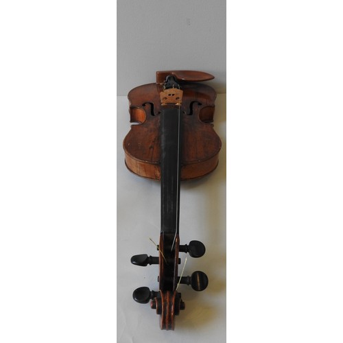 323 - A 19TH CENTURY FRENCH VIOLIN, circa 1880 , probably Mirecourt, 58 cm longProvenance : From the Elean... 