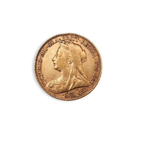 478 - A VICTORIAN GOLD SOVEREIGN, 1894