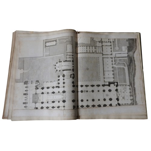 287 - TWO LARGE EARLY 19TH CENTURY BOOKS RELATING TO ENGLISH CATHEDRAL ARCHITECTURE, circa 1810, includes ... 